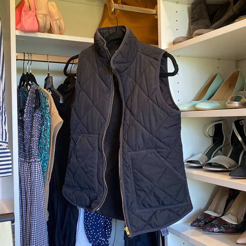 JCrew Quilted Vest